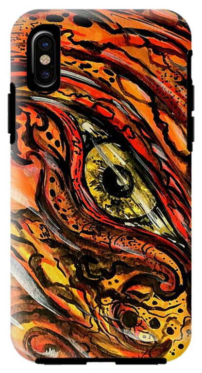 Orange Eye - Phone Case