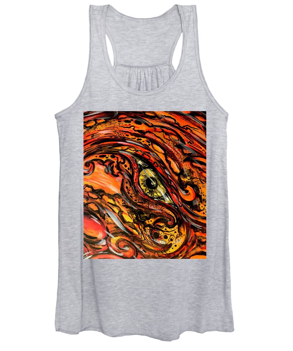 Orange Eye - Women's Tank Top