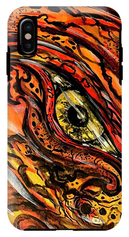 Orange Eye - Phone Case