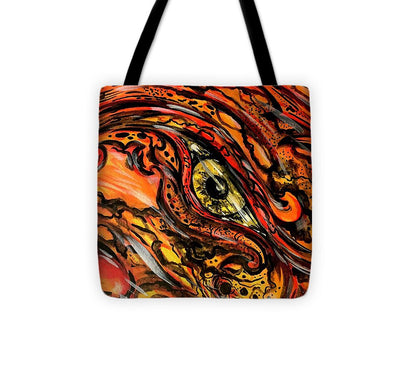 Orange Eye - Tote Bag