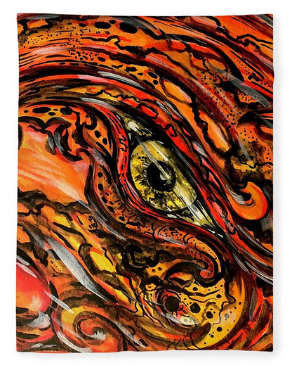 Orange Eye - Blanket