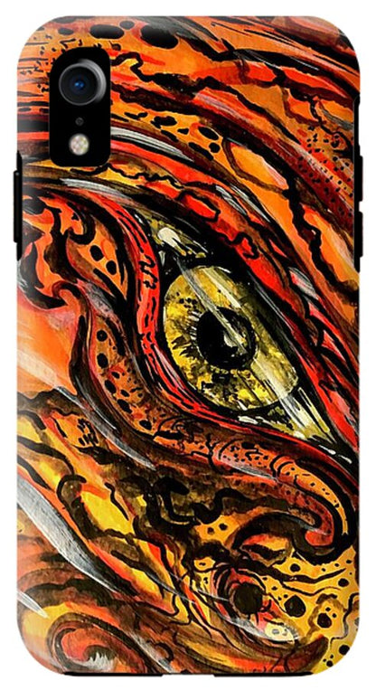 Orange Eye - Phone Case
