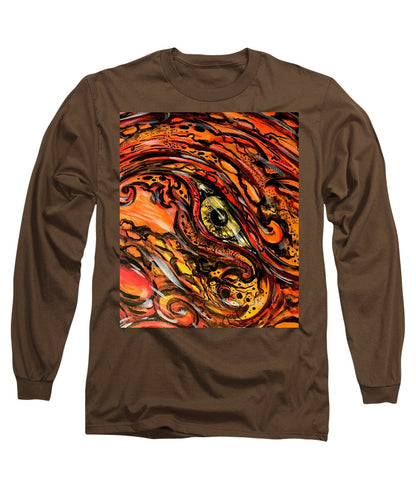 Orange Eye - Long Sleeve T-Shirt