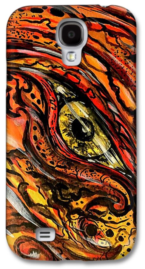 Orange Eye - Phone Case