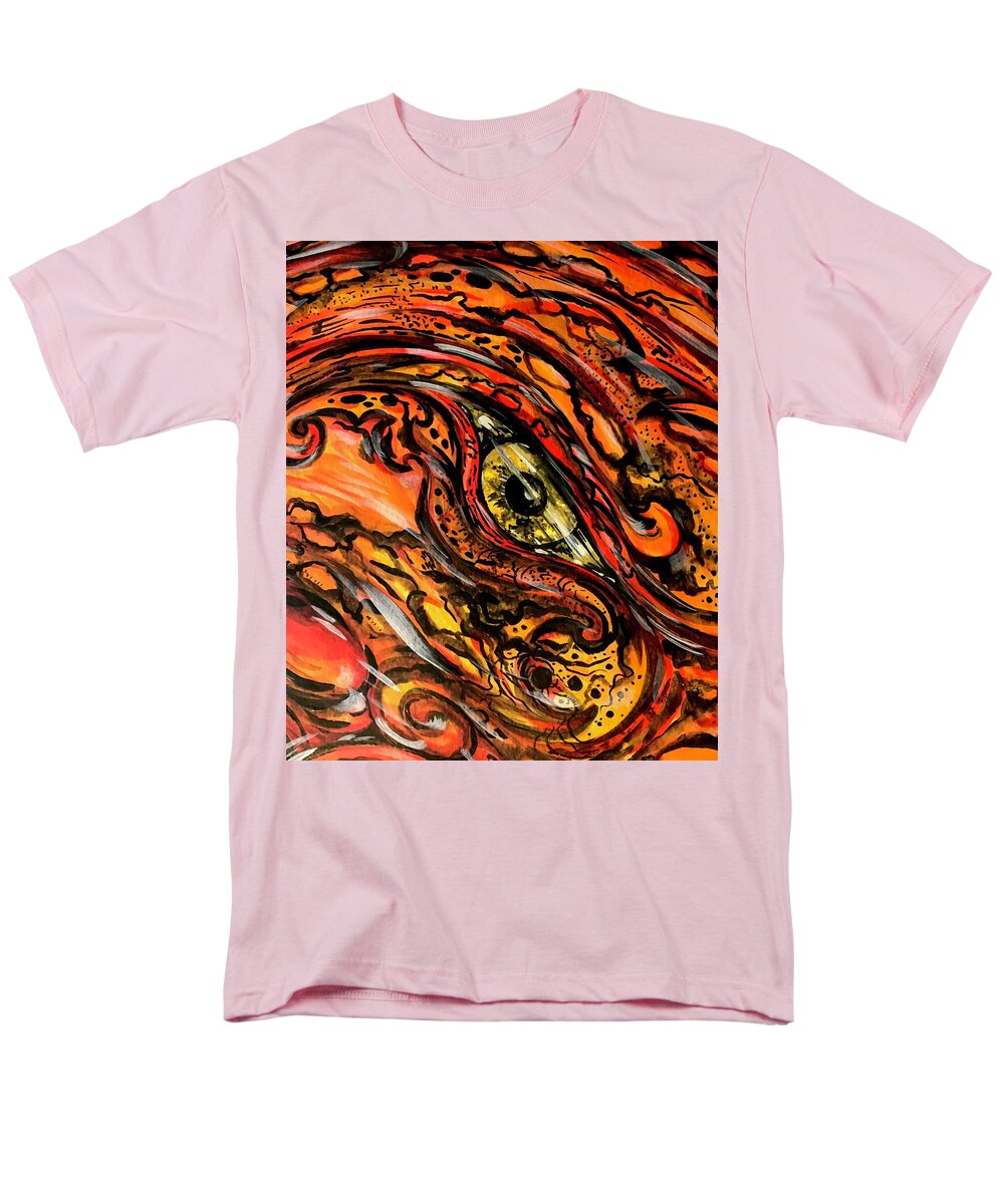 Orange Eye - Men's T-Shirt  (Regular Fit)