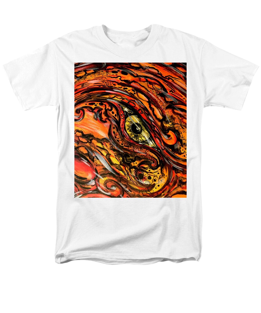 Orange Eye - Men's T-Shirt  (Regular Fit)