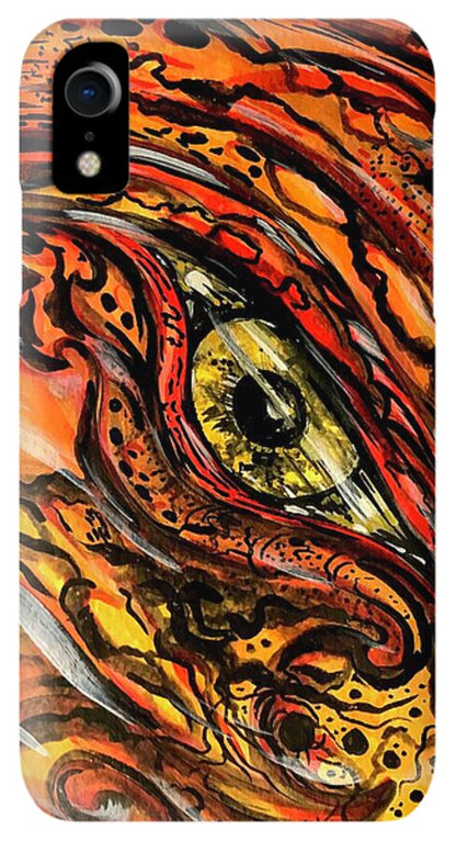 Orange Eye - Phone Case