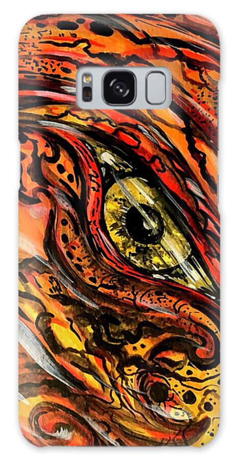 Orange Eye - Phone Case