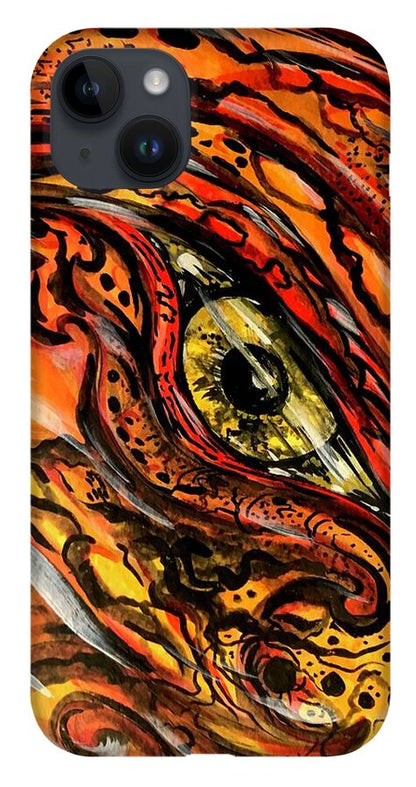 Orange Eye - Phone Case