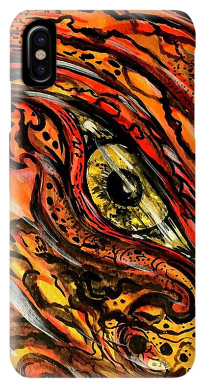Orange Eye - Phone Case