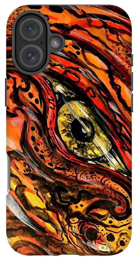 Orange Eye - Phone Case