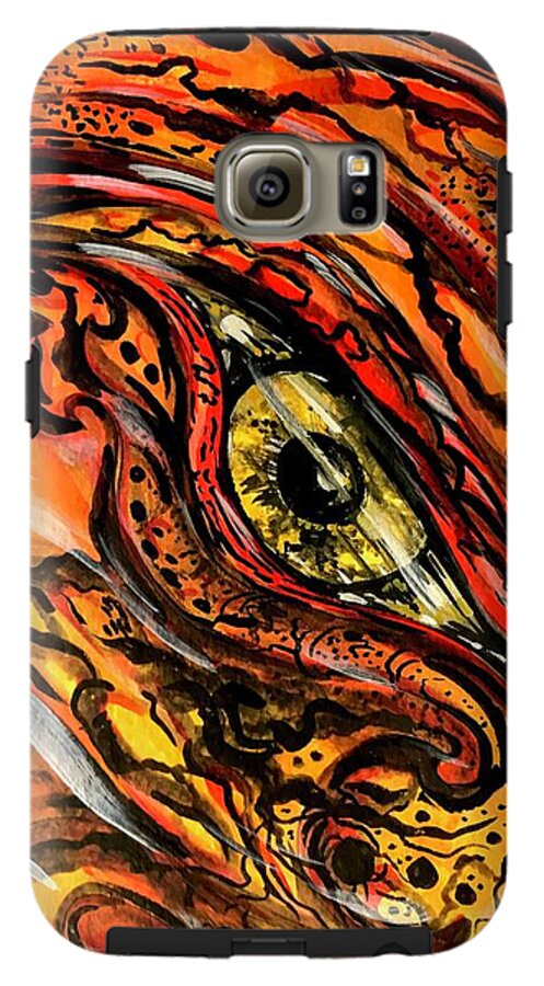 Orange Eye - Phone Case