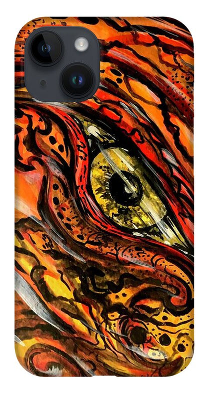Orange Eye - Phone Case