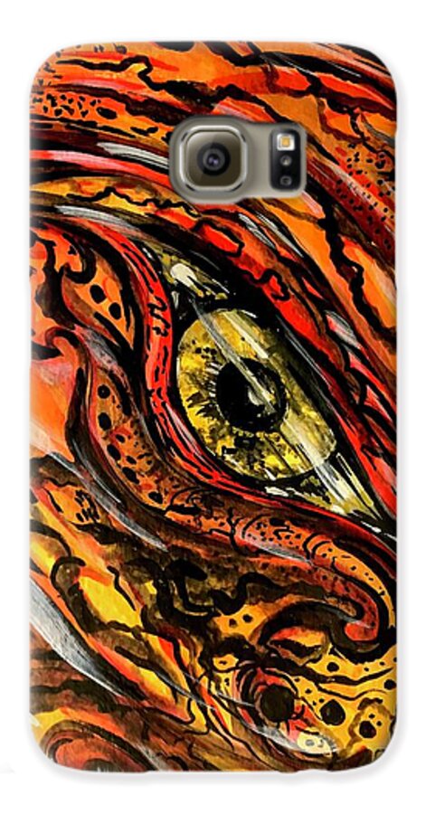 Orange Eye - Phone Case