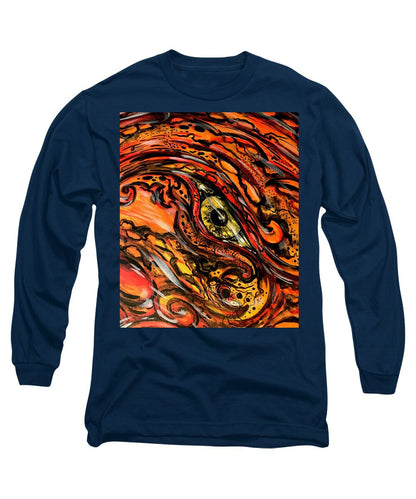Orange Eye - Long Sleeve T-Shirt
