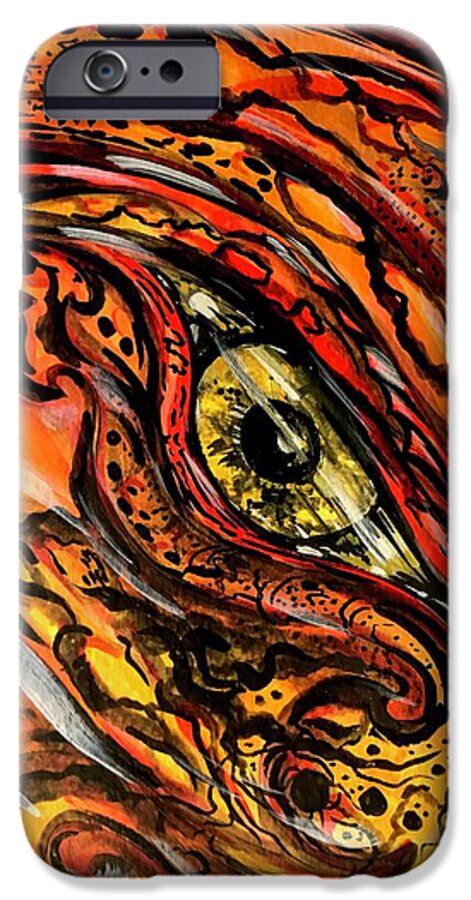 Orange Eye - Phone Case