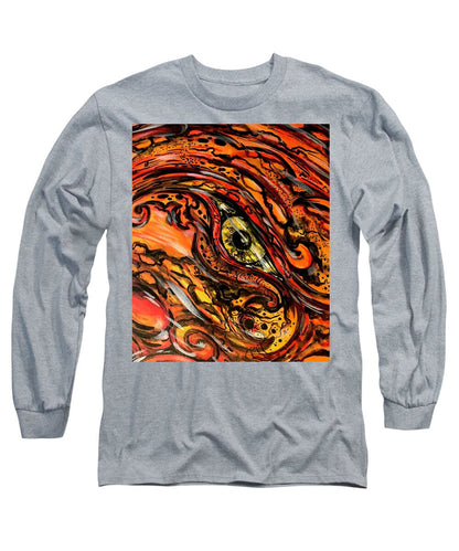 Orange Eye - Long Sleeve T-Shirt