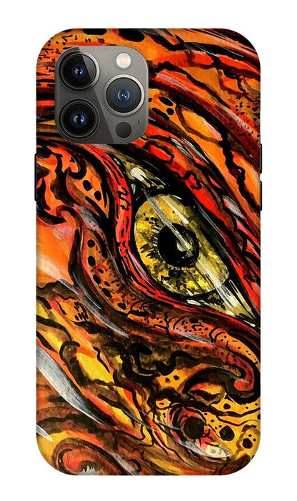 Orange Eye - Phone Case