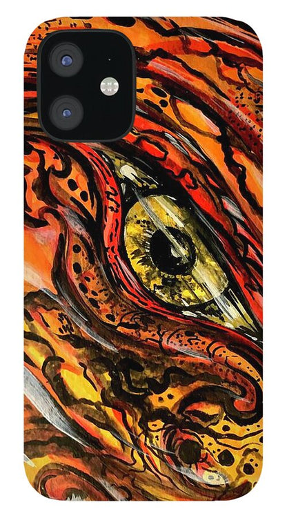 Orange Eye - Phone Case