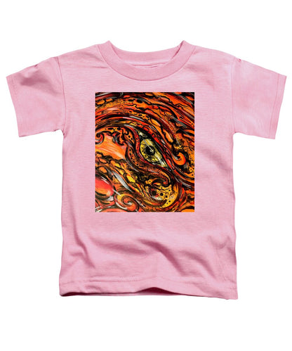Orange Eye - Toddler T-Shirt