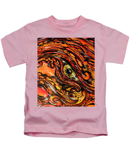 Orange Eye - Kids T-Shirt