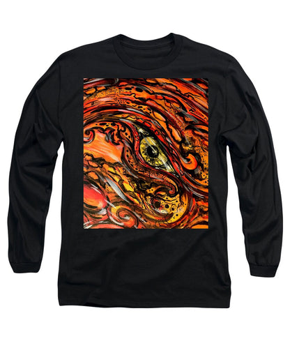 Orange Eye - Long Sleeve T-Shirt