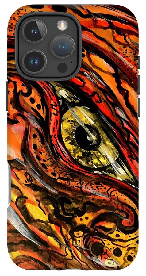 Orange Eye - Phone Case