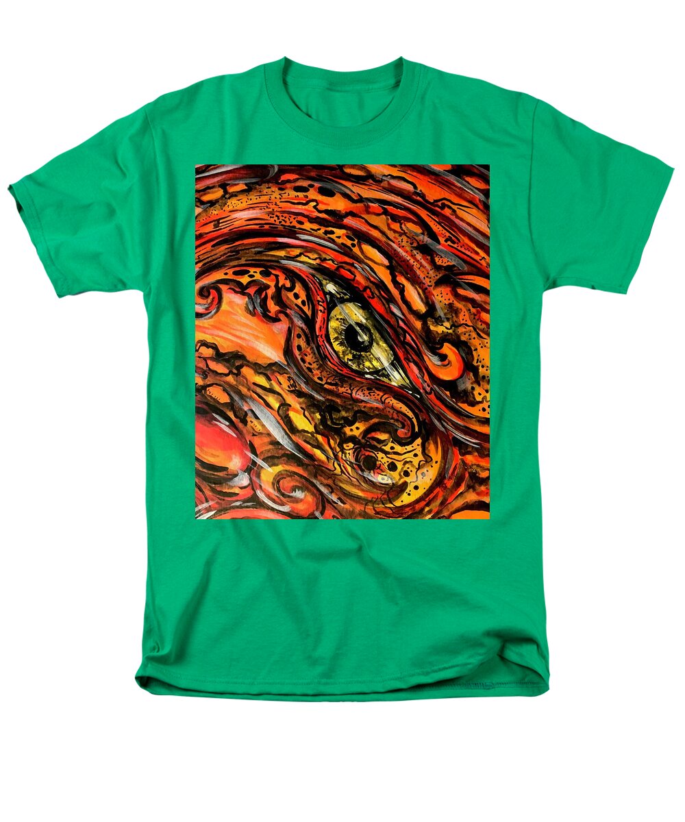 Orange Eye - Men's T-Shirt  (Regular Fit)