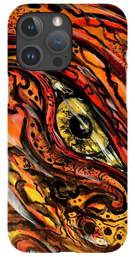 Orange Eye - Phone Case