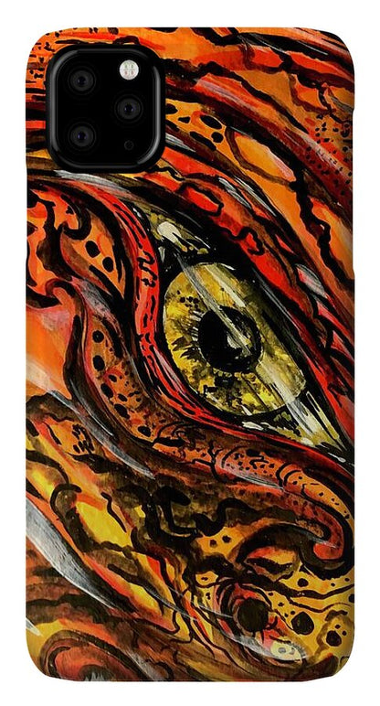 Orange Eye - Phone Case