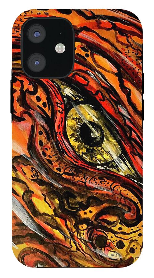 Orange Eye - Phone Case