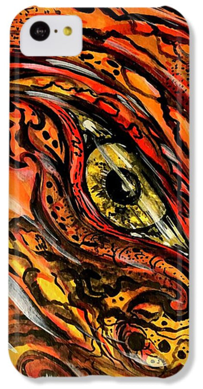 Orange Eye - Phone Case