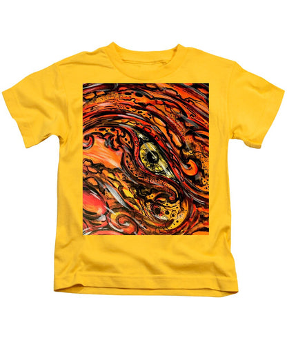 Orange Eye - Kids T-Shirt