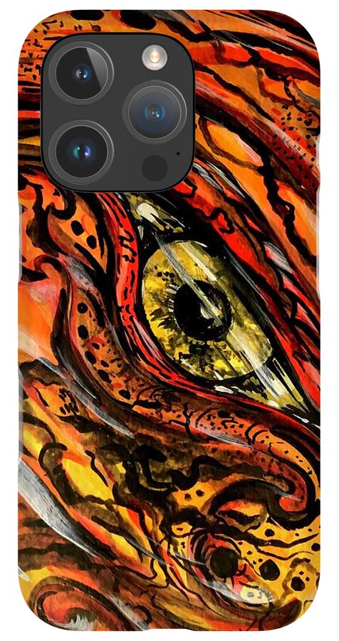 Orange Eye - Phone Case