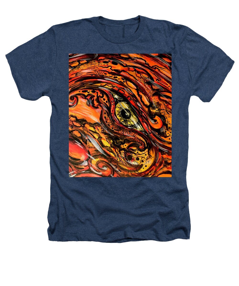 Orange Eye - Heathers T-Shirt