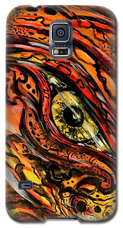 Orange Eye - Phone Case