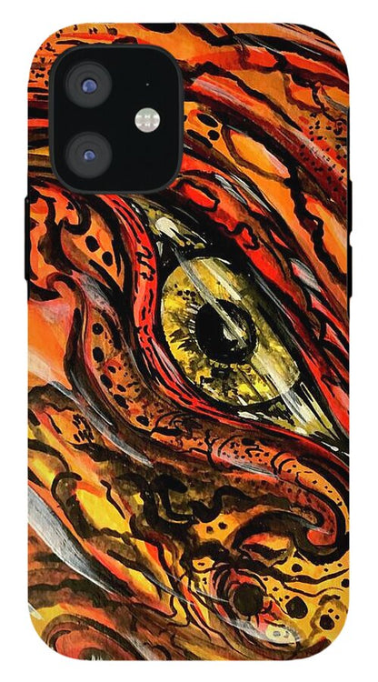 Orange Eye - Phone Case