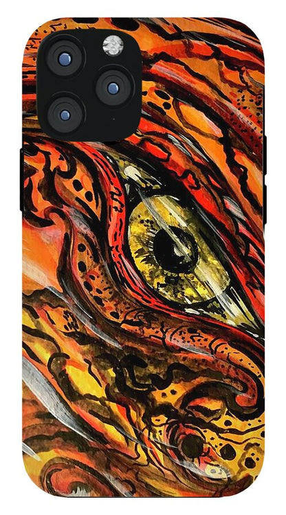 Orange Eye - Phone Case
