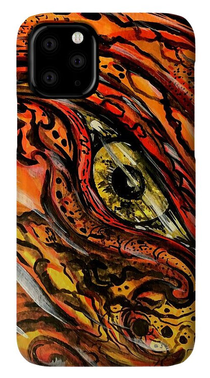 Orange Eye - Phone Case