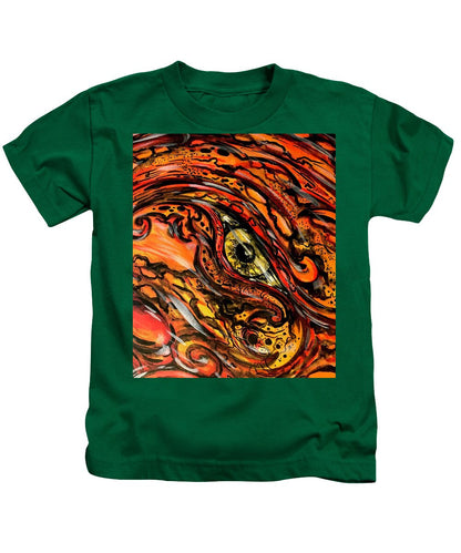 Orange Eye - Kids T-Shirt