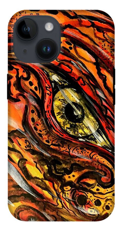 Orange Eye - Phone Case