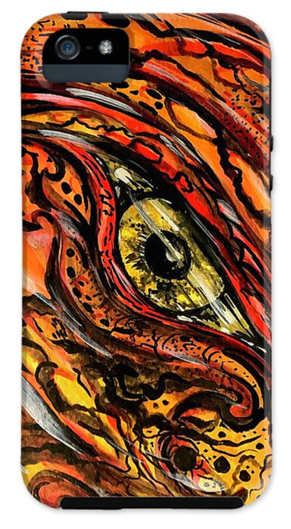 Orange Eye - Phone Case