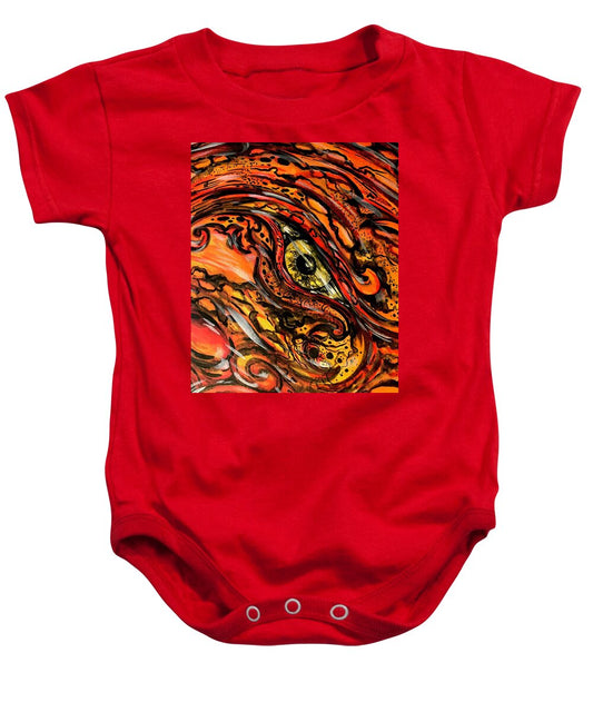 Orange Eye - Baby Onesie