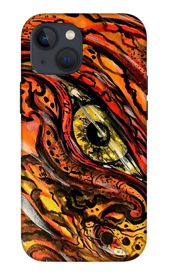 Orange Eye - Phone Case