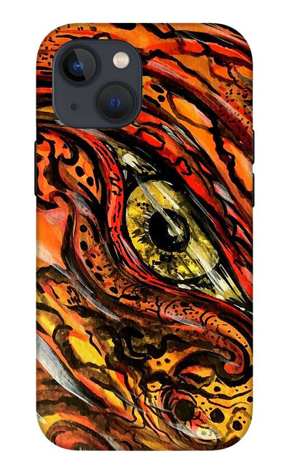 Orange Eye - Phone Case