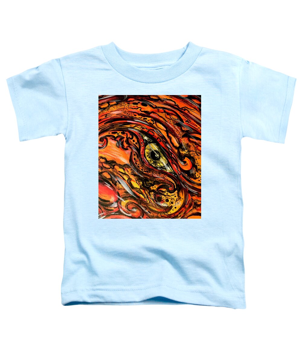 Orange Eye - Toddler T-Shirt