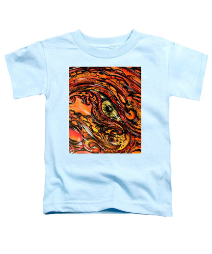 Orange Eye - Toddler T-Shirt