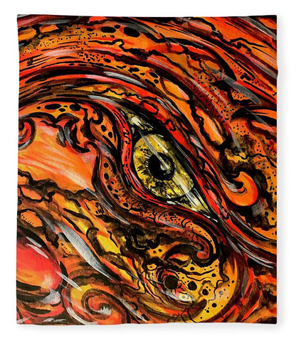 Orange Eye - Blanket