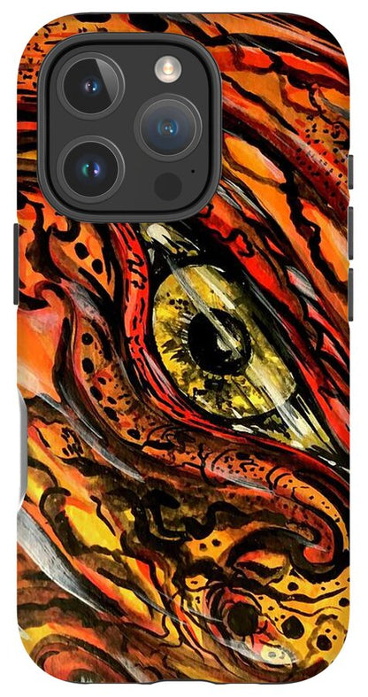 Orange Eye - Phone Case