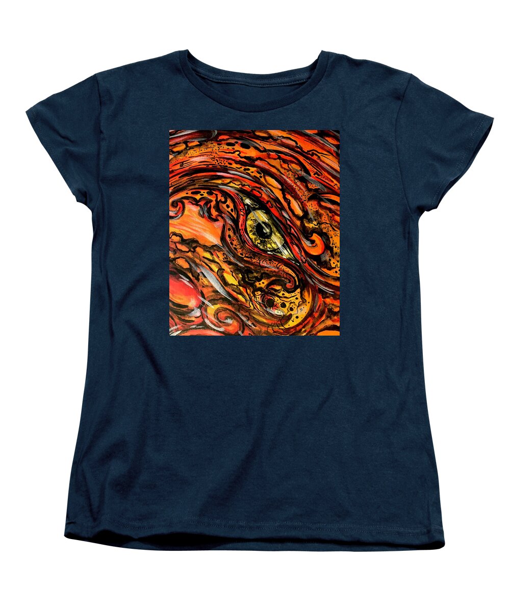 Orange Eye - Women's T-Shirt (Standard Fit)